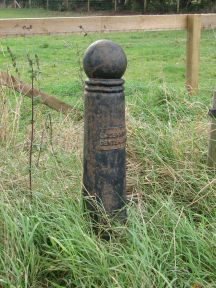 Greenwich Meridian Marker; England; Hertfordshire; Near Buntingford